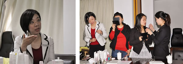 亚博电子开展“商务形象、礼仪培训”提升企业整体实力